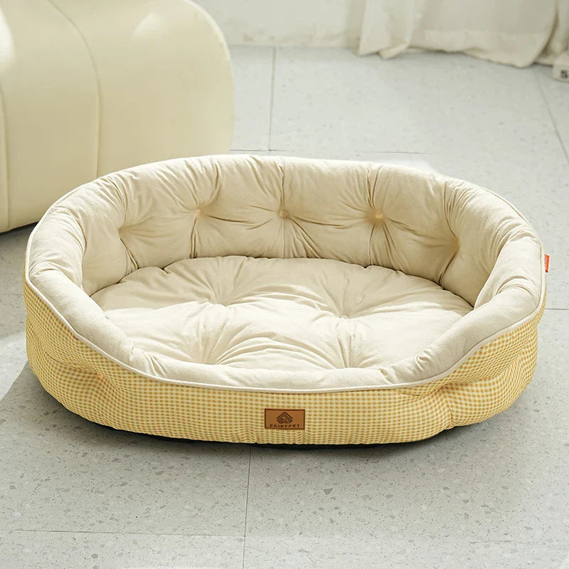 Winter Dog Bed Imitation Cotton Velvet Dogs Mat Beds Fluffy Soft High Rebound Pet Bed For Pet Dog
