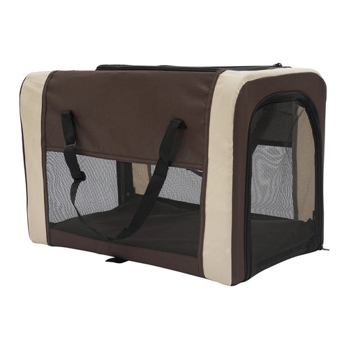 2-Tier Foldable Pet Stroller, Dog & Cat Stroller, Foldable Pet Stroller for Small & Medium Dogs, Overall Load 77lbs